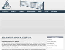 Tablet Screenshot of bv-kassel.de